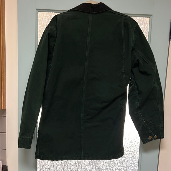 Carhartt Men's Dark Green Jacket (field coat/farm coat) - Picture 5 of 5